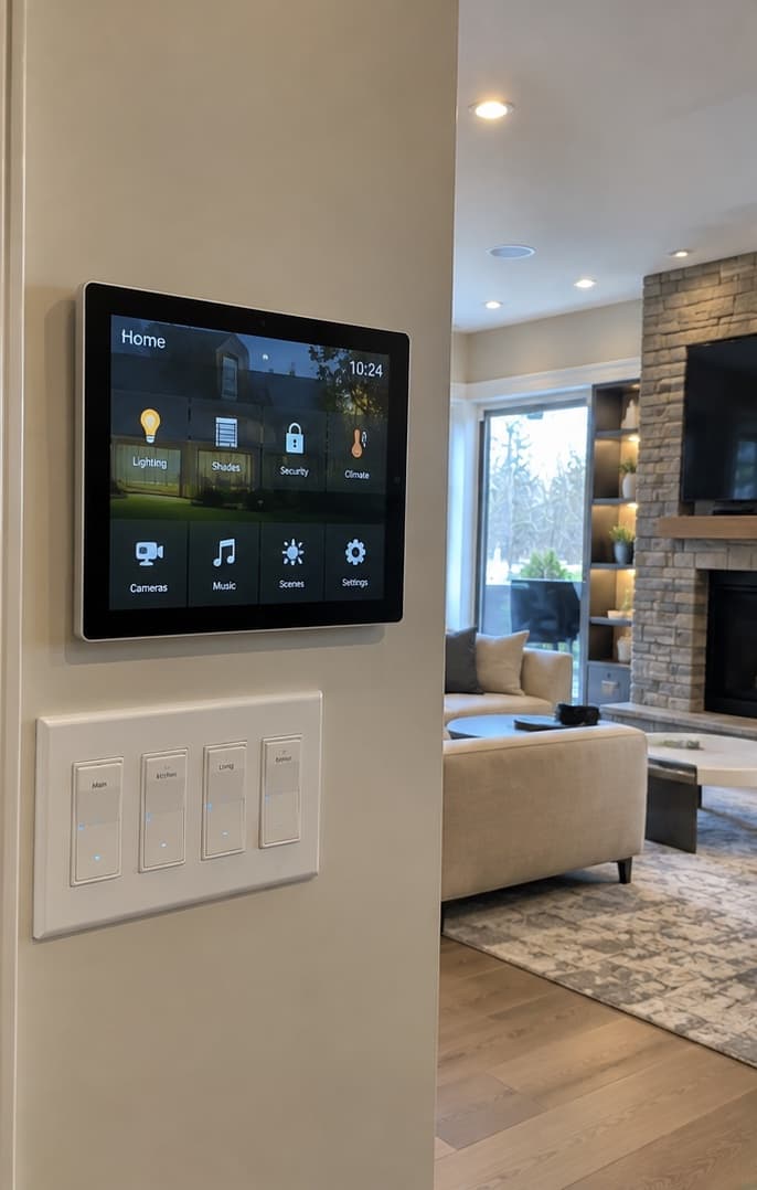 Security system home automation