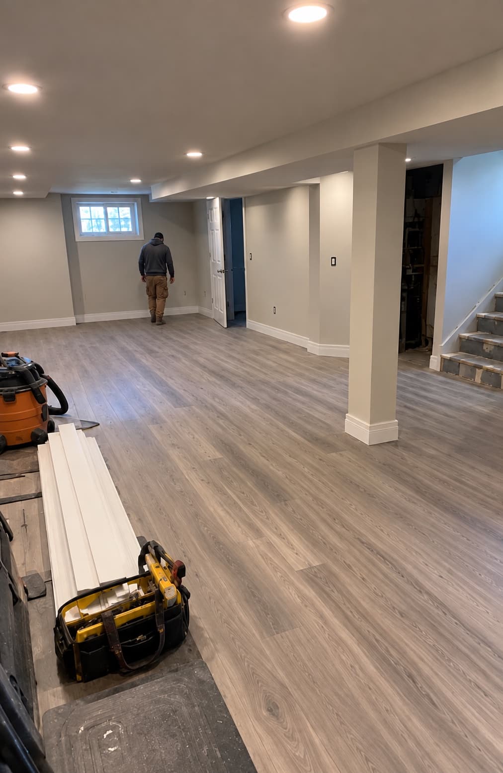 renovation and basement finishing