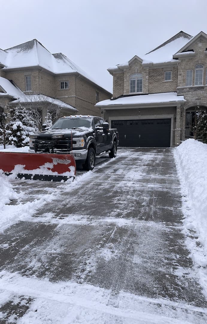 Snow removal service