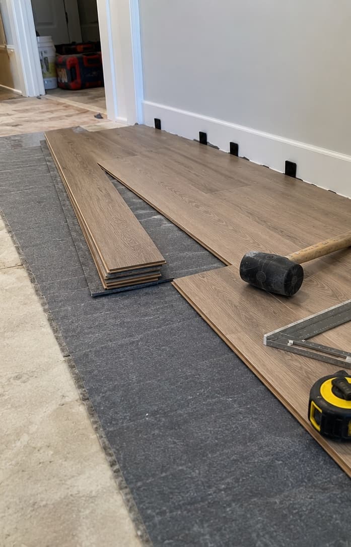 Hrdwood and Laminate flooring