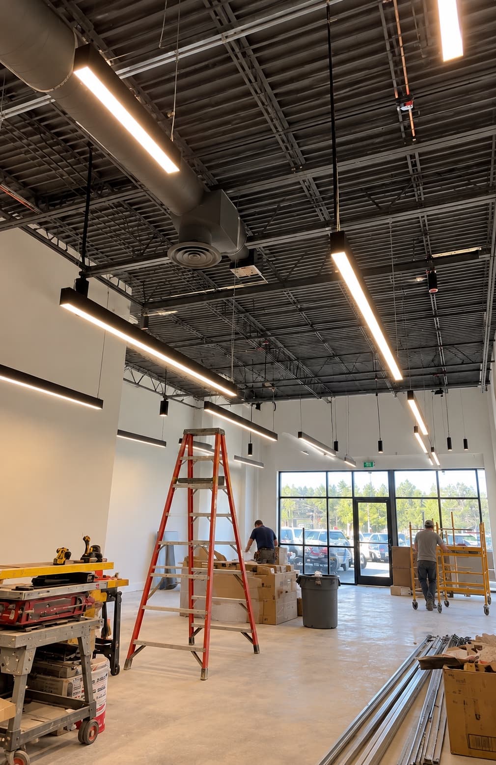 Commercial electrician and conduit systems