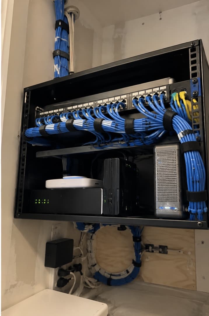 Low voltage security and network installation
