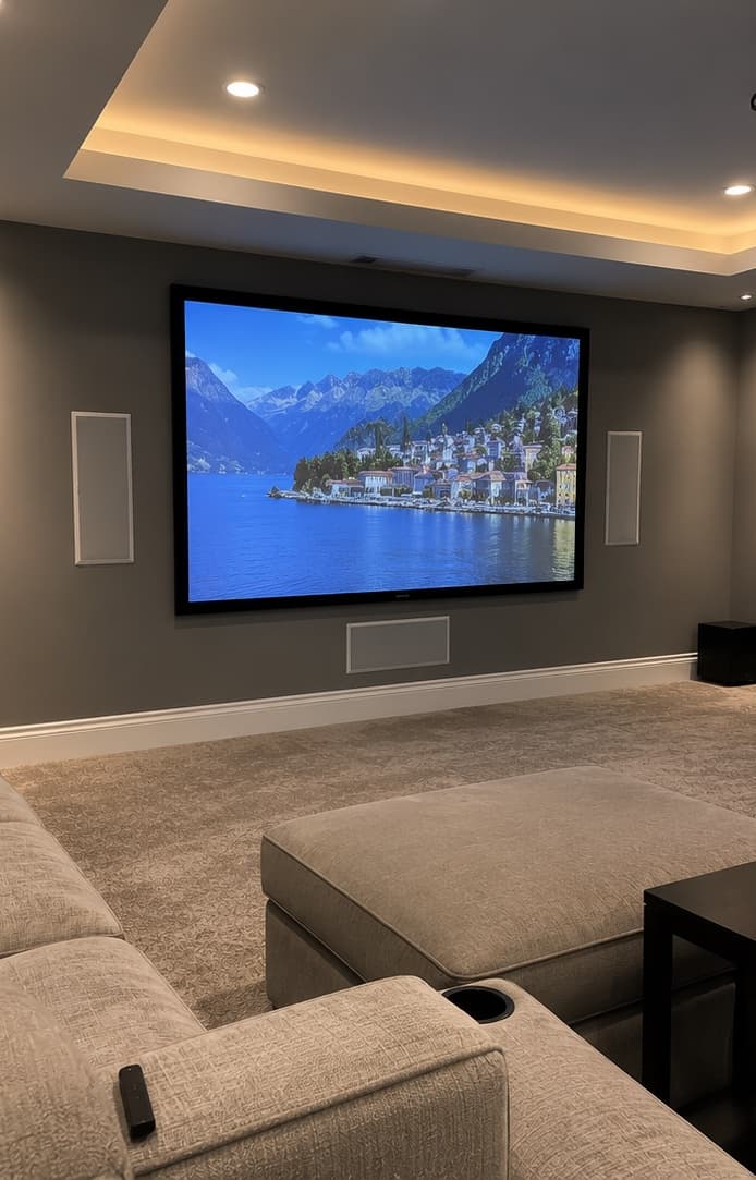Home theatre, smart home automation