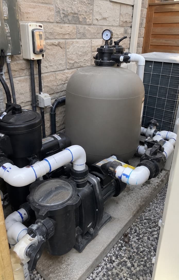 Pool cleaning, pumps, filters, heaters,