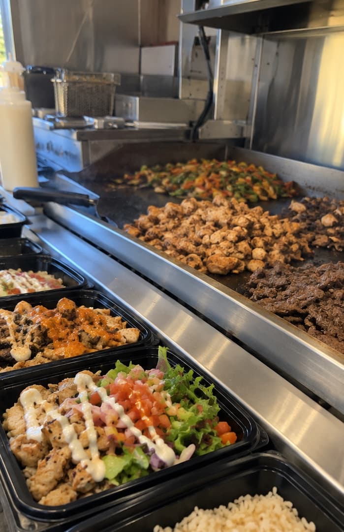 Food catering truck