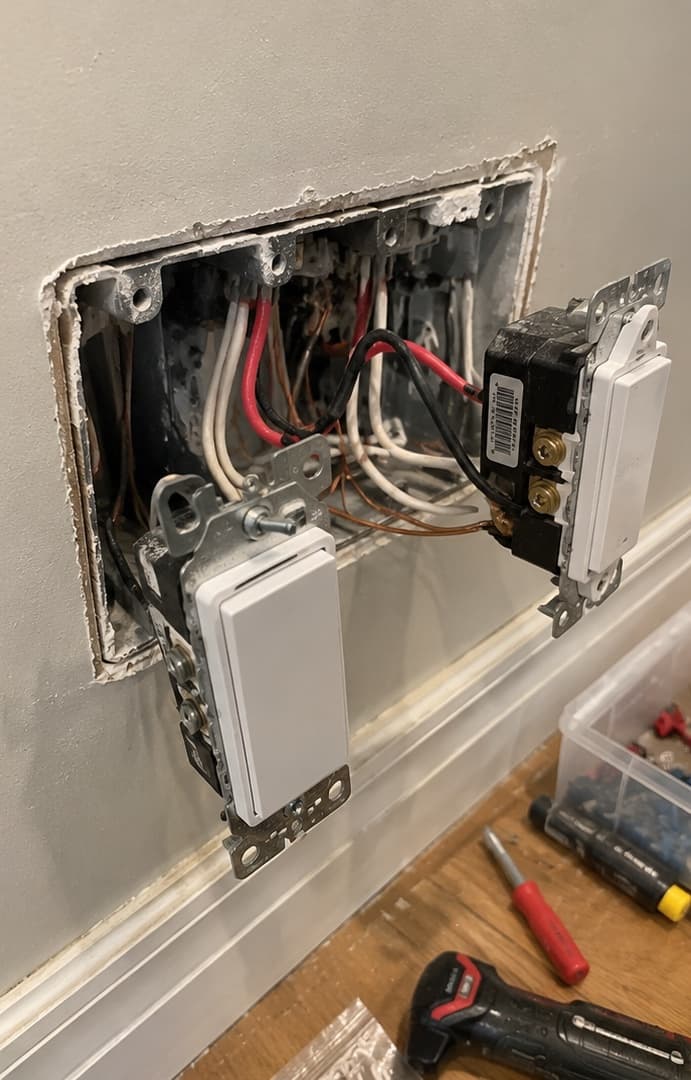licensed electrician. EV charger installation — photo 2